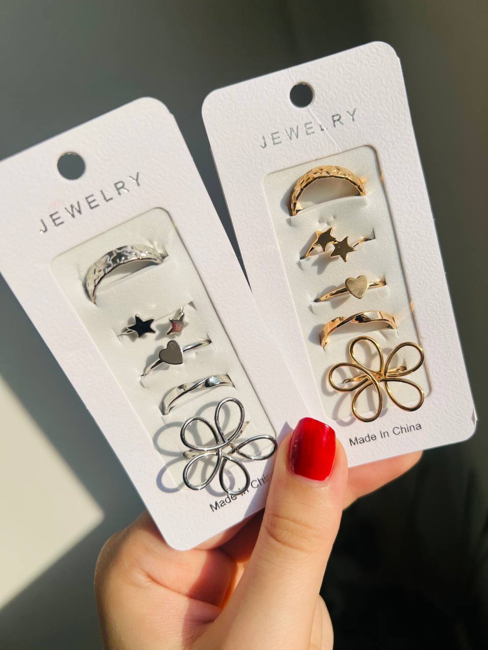 پک انگشتر فانتزی میلا | Mila Ring Set