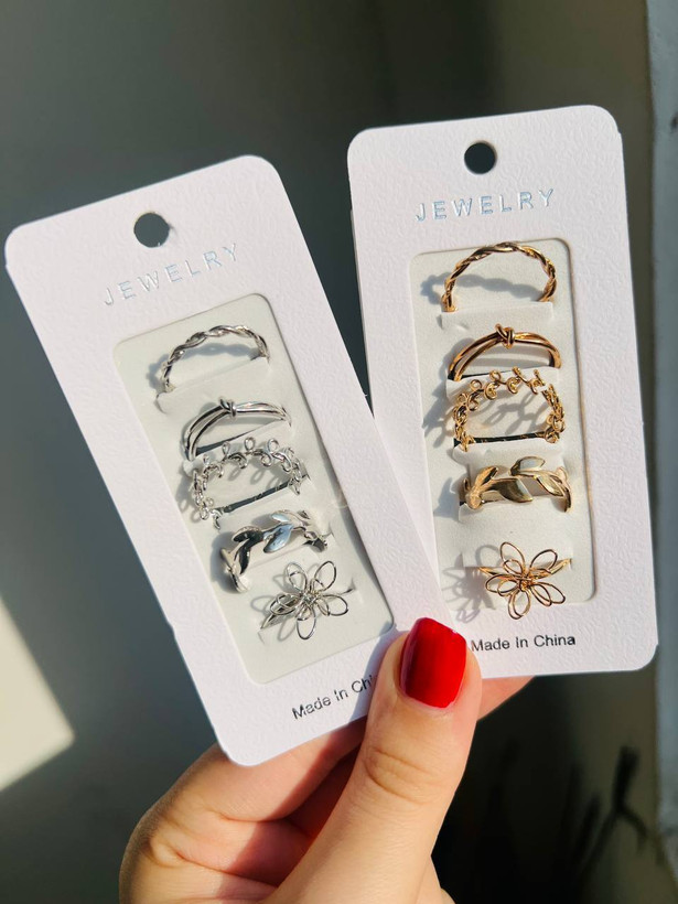 پک انگشتر فانتزی میلا | Mila Ring Set