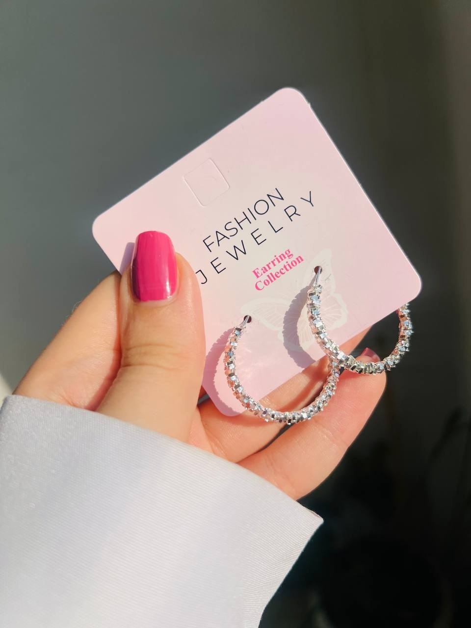 گوشواره حلقه‌ای سوفیا | Sofia Hoop Earrings